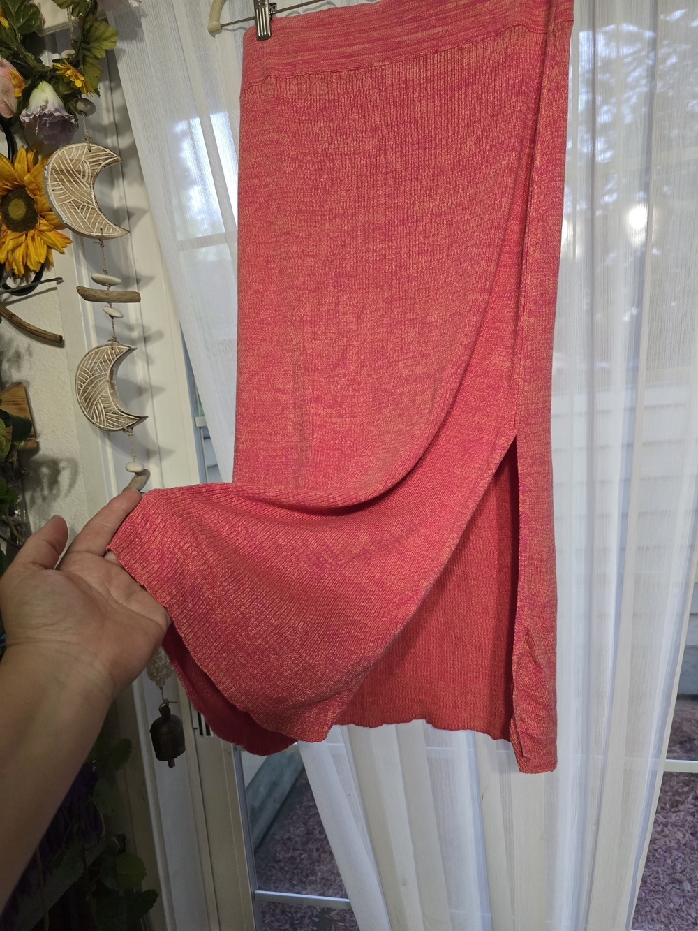 Free People Golden Hour Midi Skirt In Camelia